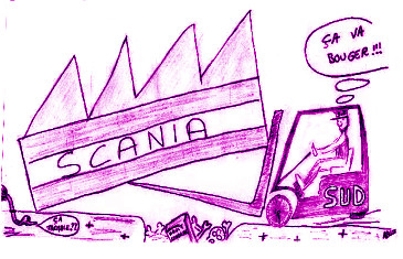 SUD Industrie se rebiffe contre Scania