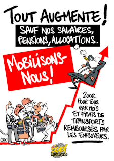 Tout augmente sauf les salaire